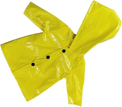 Miniatura 3 de Generic Impermeable con capucha de muñeca de moda para AG American Doll 18inch Doll Accesorio Amarillo