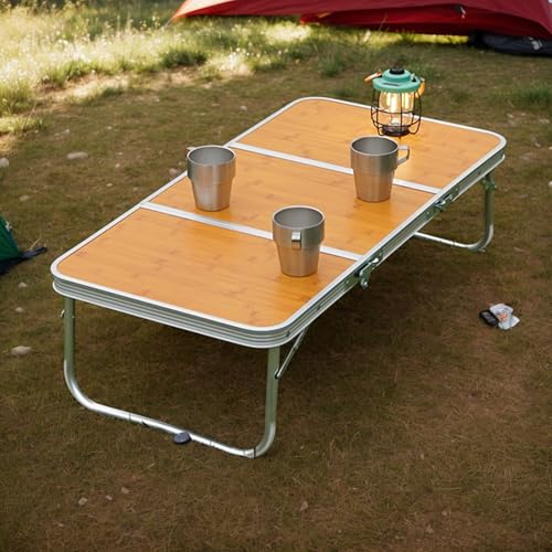 Table de camp portable pliante et stable pour un repas réussi - 4