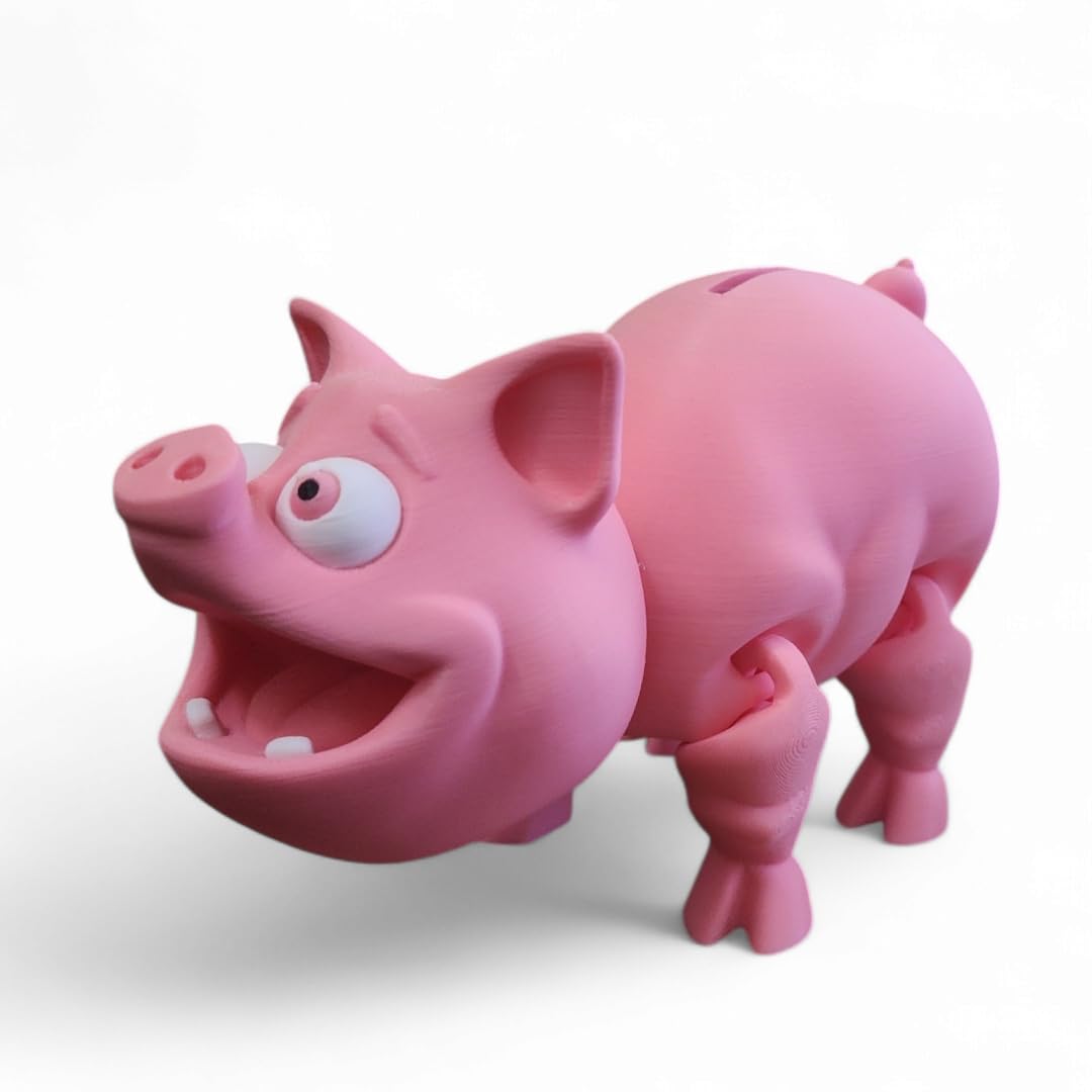 ToysmartIndia Flexible Piggyback | Home Decor | Size: 10cms