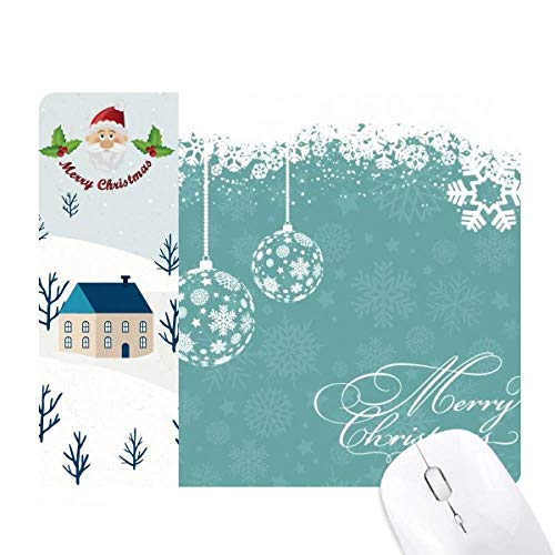 le festival de noël le bal du flocon de neige cadeau de noël maison tapis de souris
