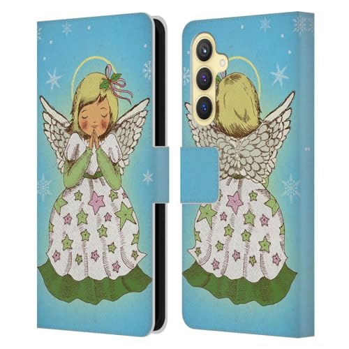 Carcasa de cuero tipo libro compatible con Samsung Galaxy S23 FE 5G Premium