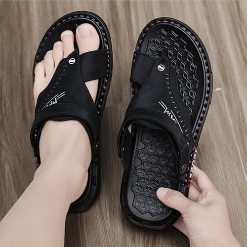Summer Men Fashion Bunion Orthopedic Flip Flops,Comfy Plantar Fasciitis Walking Slippers,Slip On Beach Sandals For Hallux Valgus4