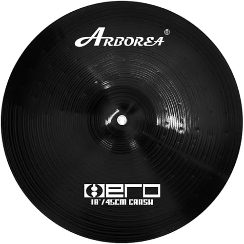 Miniatura 53 de Arborea Paquete de platillos de aleación de platillos de tambor juego de platillos de 14"/16"/18"/20" más bolsa de platillos gratis 5 piezas