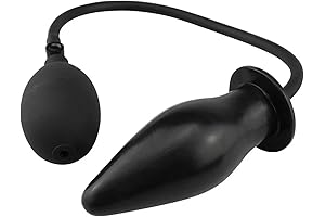 Inflatable Anal Plug for Deep Anal and Vaginal Cleaning