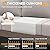 Amopatio Aluminum Patio Furniture Set, 8 Pieces Modern Metal Outdoor Furniture, Faux Wood Grain Finish Frame Patio Sofa Sets with 6" Cushion for Backyard, Beige (Included Waterproof Covers)