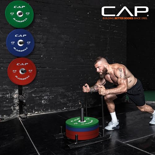 CAP Barbell Competition Olympic Bumper Plate Set, White, 10 lb Pair by CAP Barbell - Image 5