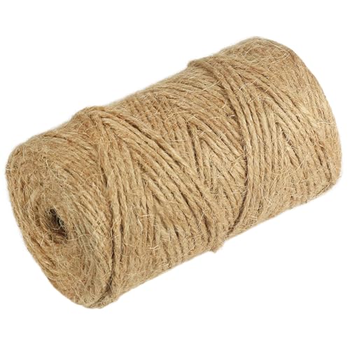 Vivifying Jute Schnur 3MM Braun Juteschnur für Garten Bilder Pflanzen Basteln