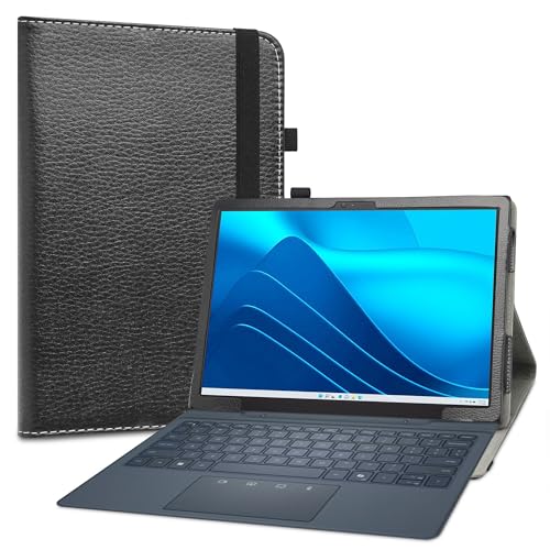 Housse Dell Latitude 7350 11,5" noire pour travailler en déplacement et au bureau