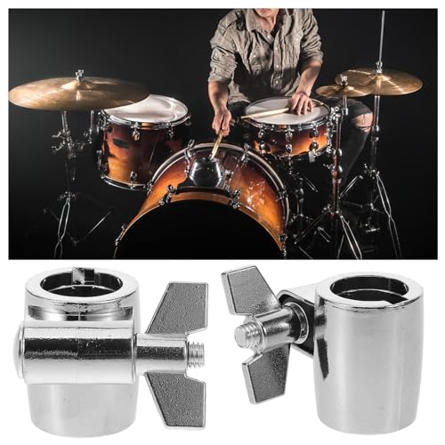 Soporte ajustable para cowbell con clip de metal para batería miniatura 5