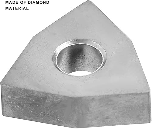 Miniatura 3 de WNMA080408-CBN Inserto de torneado, inserto de cuchilla CBN, cortador de torno CNC Bit Turning Insert Blade para procesar acero endurecido,