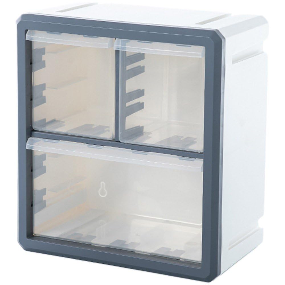 Boîte de rangement de blocs de construction en plastique empilable