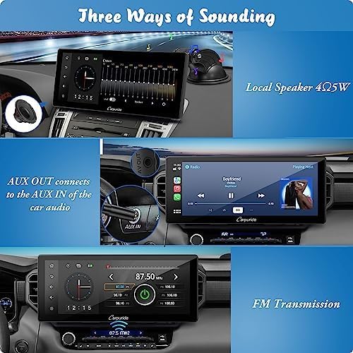 Three ways of sounding for Carpuride W103 Pro