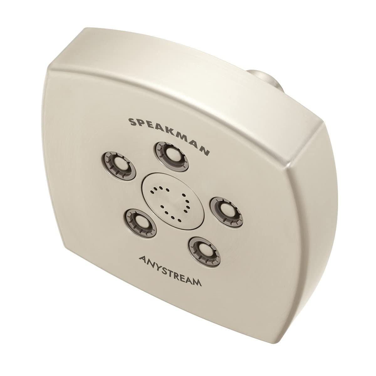 Speakman S-3023-BN-E2 Tiber Anystream Showerhead, 2.0 GPM, Brushed Nickel