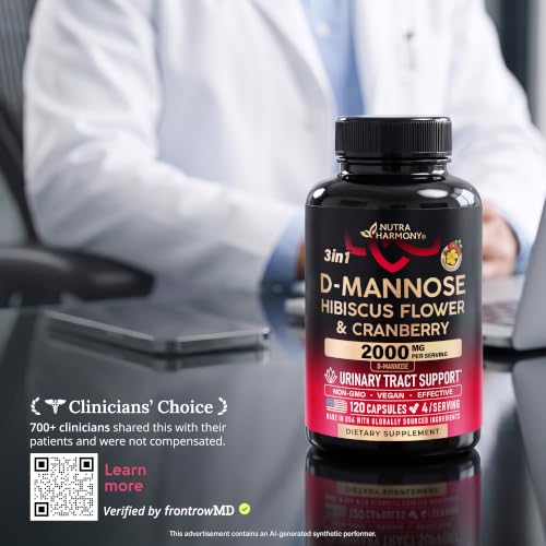 NutraHarmony D-Mannose with Cranberry