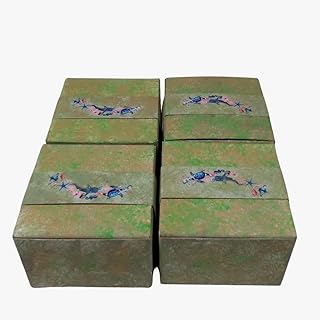 Mini Biodegradable Urns Set (4 Pack) for Human Ashes – Eco-Friendly Keepsake Urns for Home, Water or Earth Burial – Includes Water-Soluble Ash Bags – 3" H x 2" W x 2" L. Ocean Animals.