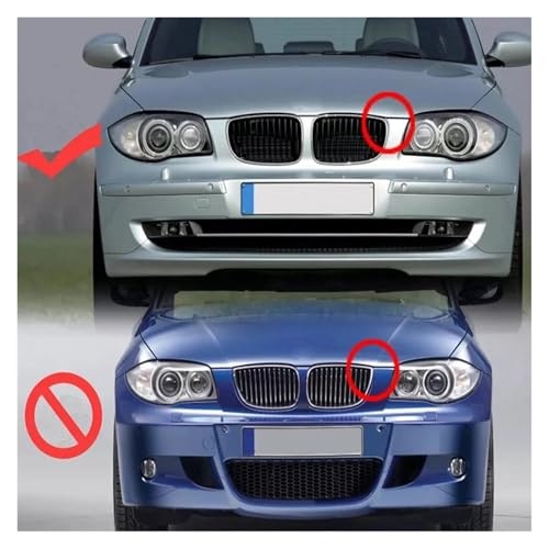 Calandre avant double ligne pour BMW E81 E87 E82 E88 2008-2013 - 6