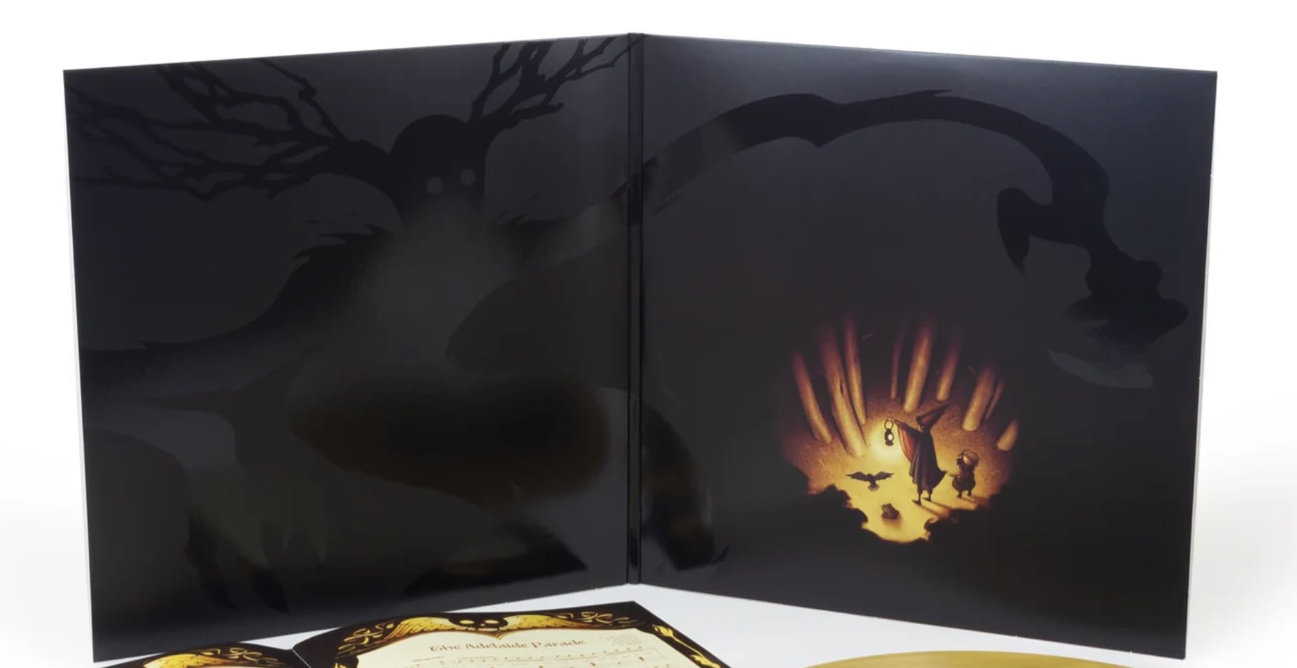 The Blasting Company - Over The Garden Wall Esclusivo Autunno Giallo Traslucido Con Orange Splatter Edition! + Libretto con testo di 20 pagine