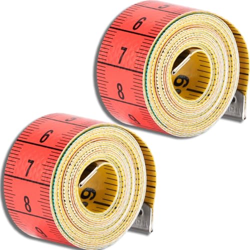 Cinta métrica flexible set 2 para medir cuerpo y costura miniatura 1