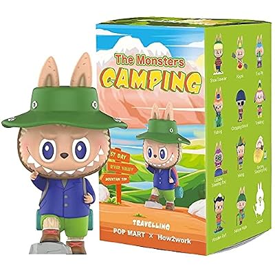 Labubu Camping Series Collection Art Toy Popular Collectible Cute Kawaii Toys Figures Blind Box Gift for Christmas Birthday Party Holiday-12 PC