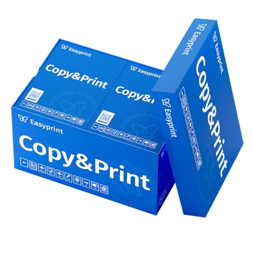 Easyprint papier do drukarek do kopiowania 5000 arkuszy 10 x 500 A4 Premium biały CIE 160 zwycięzca testu PEFC certyfikat ekologiczny