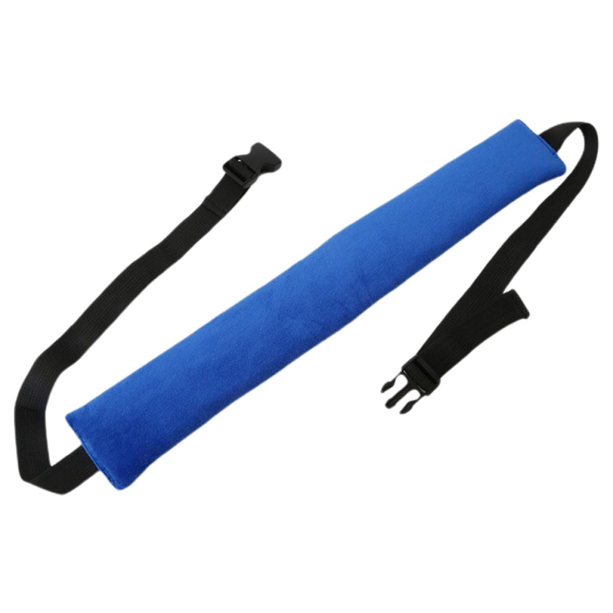 Correa para Trona Portátil Azul de Tejido Ajustable y Segura para Ñiño, Arnés Simple y Delicado para Carrito de Compras y Trona de Niño Pequeño
