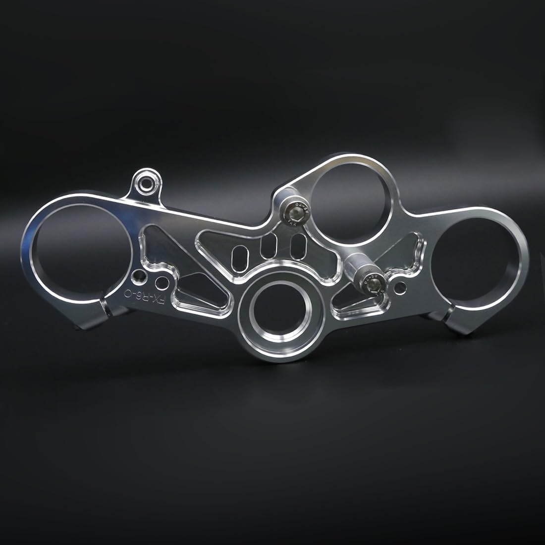 PROCNC CNC Motorcycle Uplink Triple Tree Front End Upper Top Clamp Fit for YZF R6 European version 2008 2009 2010 2011 2012 2013 2014 2015 2016 (Sliver)