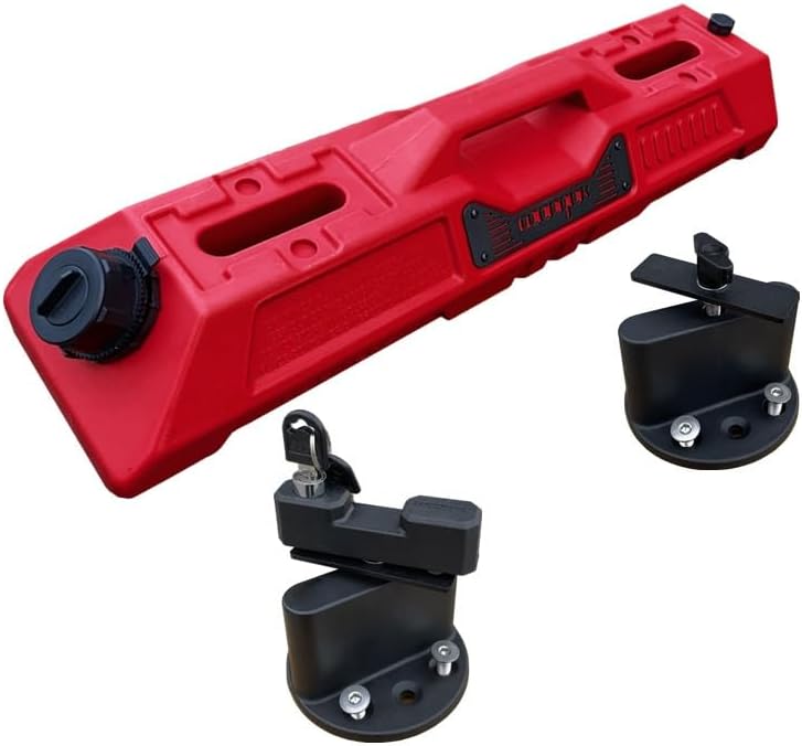 オートバイの車ATV UTVのガソリンドラム燃料タンクのオフロード車のカートの水タンクのキャンピングの水瓶の燃料オオフ6.5L Je