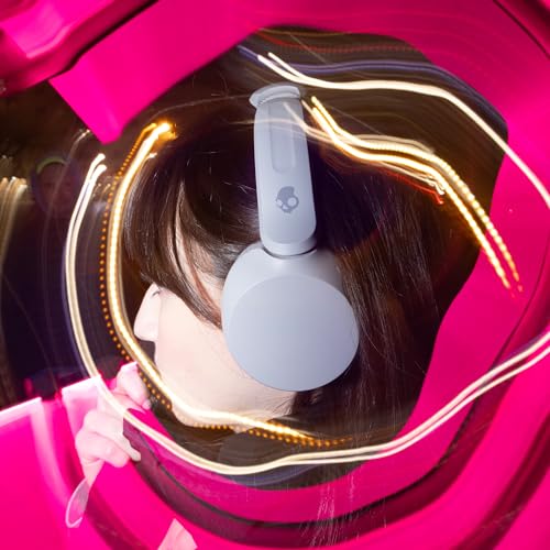 Image of Skullcandy Icon 180 Wireless On-Ear Bluetooth Headphones, Up to 50 Hours Battery, Lightweight and Travel Ready, Secure Fit, Sweat and Water Resistant, Microphone iPhone Android - Cement