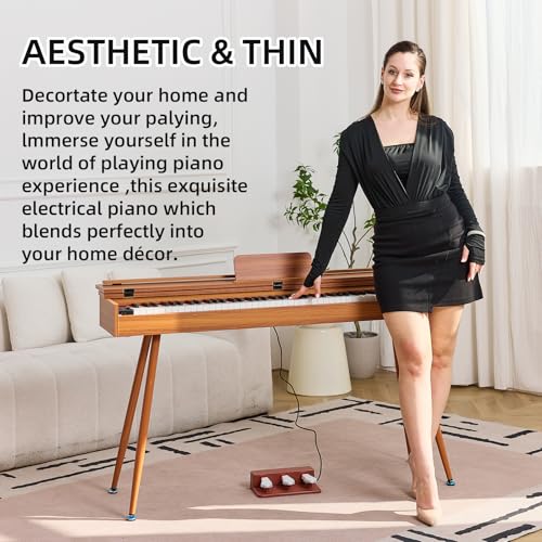 88-Key Digital Piano with Weighted Action