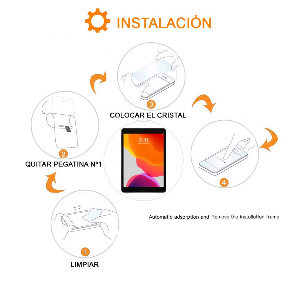 Oraniacza Ekranu do Samsung Galaxy Tab A7 2020 WIFI-4G 10.4", szkło hartowane folia ochronna