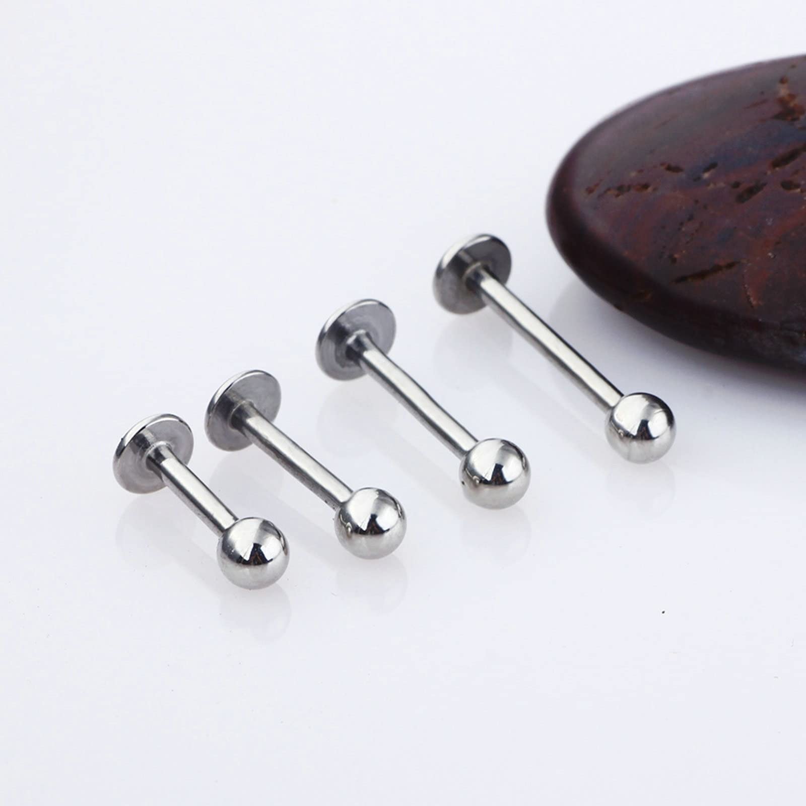 Pierścienie do nosa dla dorosłych, biżuteria do piercingu wieży, stal chirurgiczna, 120 szt., warga, brwi, brzuch, język, grubość 1,2 mm, wiele kształtów, piercing biżuteria, prezent
