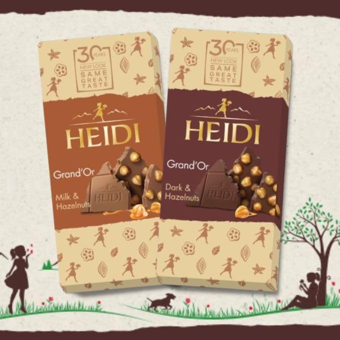 Hazelnut Milk Chocolate 100 grams & Hazelnut Dark Chocolate 100 grams |100% Veg | Imported | Switzerland