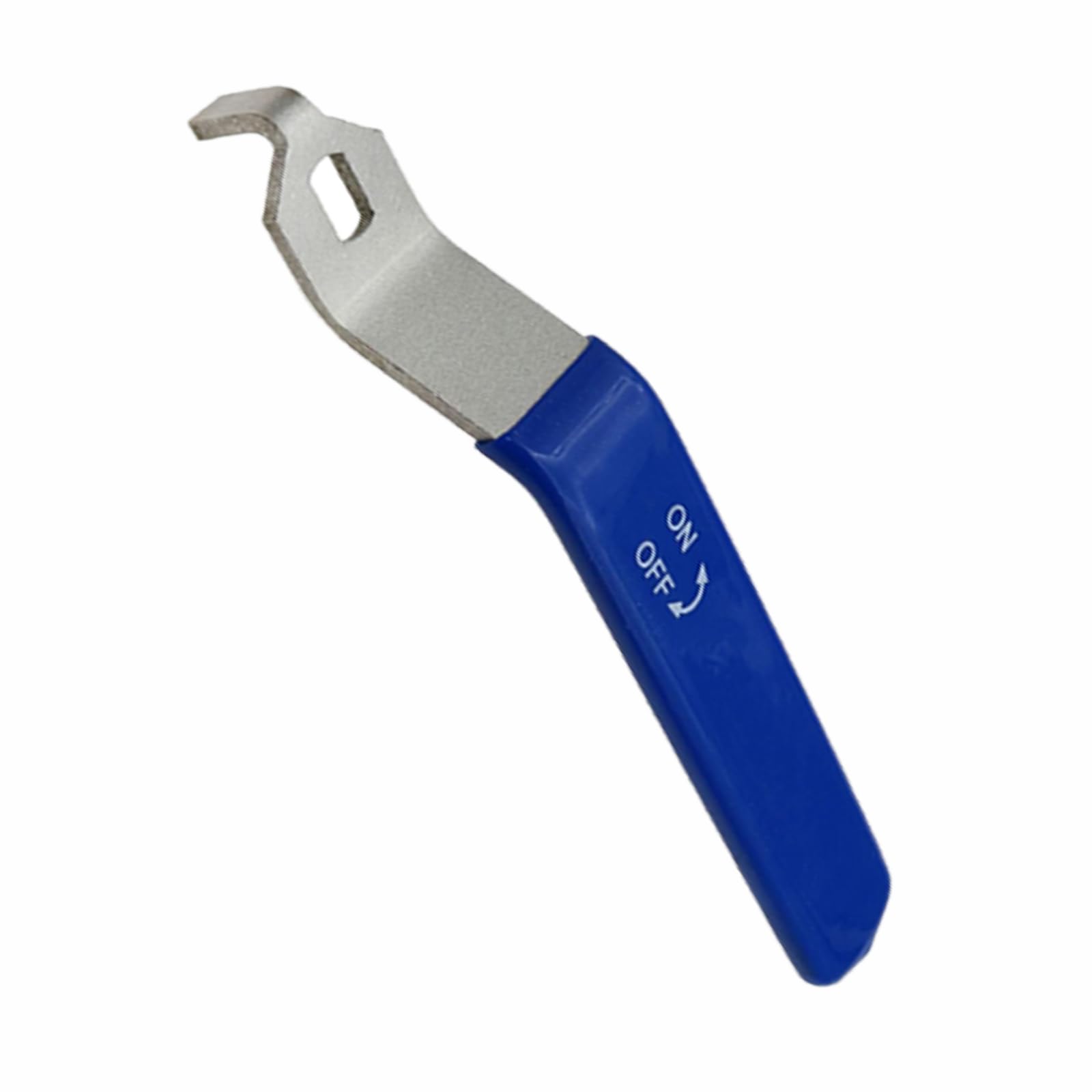 DN100 Lever Handle for Ball Valve, 304 Stainless Steel Ball Valve Handle with Plastic Grip Faucet Replacement Tool for for Home and Kitchen