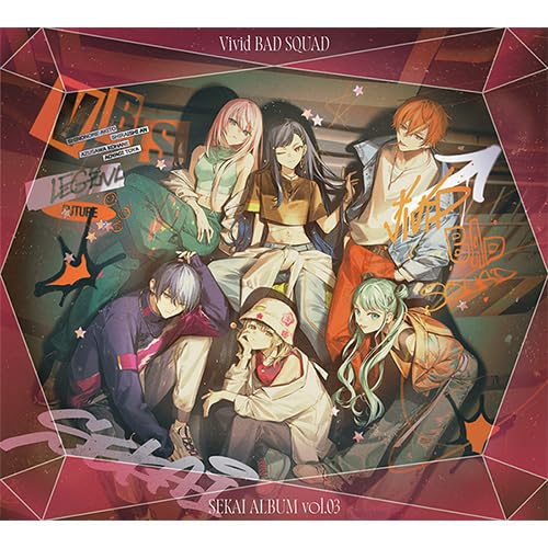 Amazon.co.jp: 【オリ特付】 Vivid BAD SQUAD SEKAI ALBUM vol.3