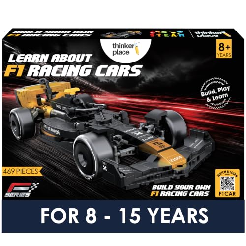 Image of Speed F1 Race Car Building Block Toy Set for 7+ (469 Pcs)