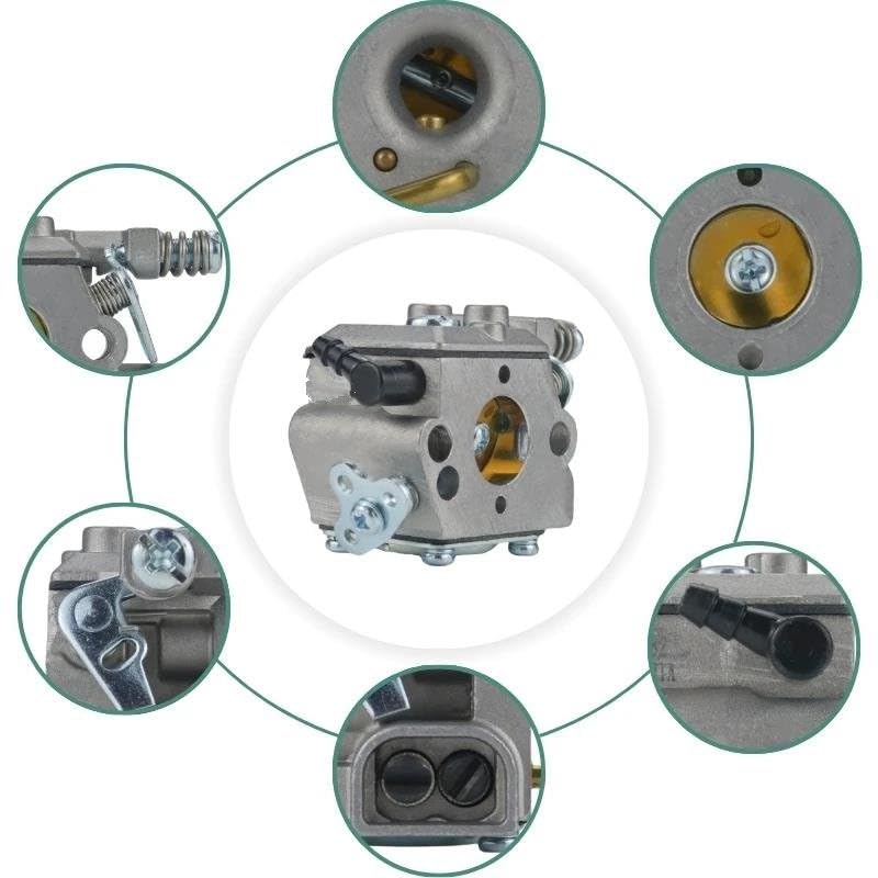 Carburateur WT589 pour tronçonneuse Echo CS301 CS340 CS3000