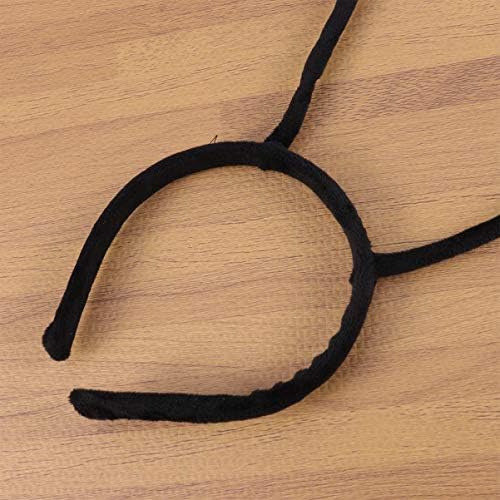 Holibanna Antenna Headbands Black Butterfly Bug Insect Hairband Novelty Head Boppers Cosplay Costume Accessory Party Favors