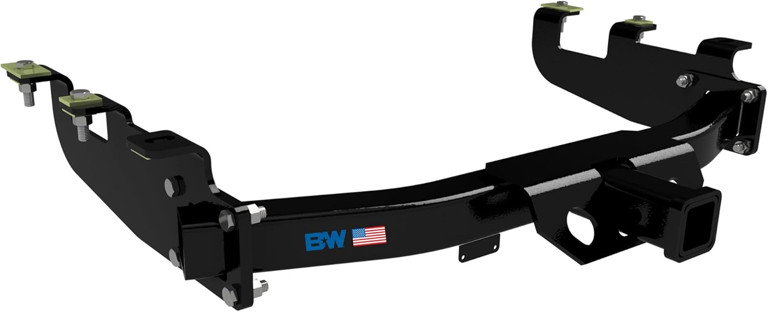 B&W Trailer Hitches Heavy-Duty Receiver Hitch – HDRH25182 - Compatible with 2001-2010 Chevrolet/GMC 2500 Heavy Duty Short Bed Trucks with Factory Bumper