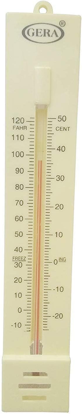 - Wall Hanging Room Thermometer (White)