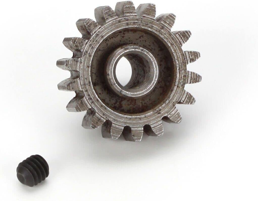 Robinson Racing 1218 Extra Hard High Carbon Steel Motor Pinion Gear, 5Mm Bore, 1.0 Mod Pitch, 18 Tooth