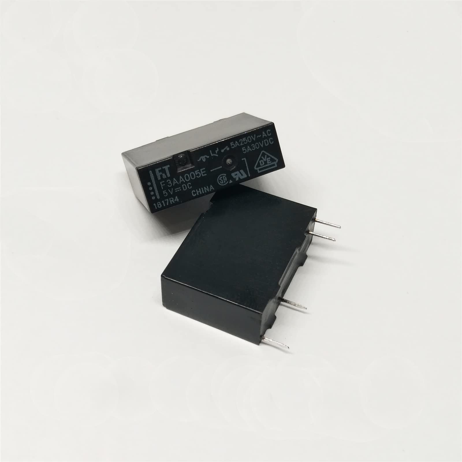 QEFHSVVZE 10Pcs Relay F3AA005E F3AA012E F3AA024E 4PIN(12V)