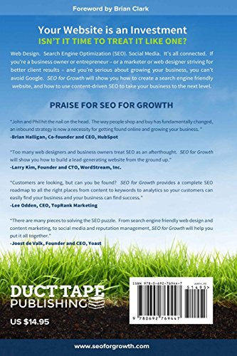 SEO for Growth: The Ultimate Guide for Marketers, Web Designers & Entrepreneurs