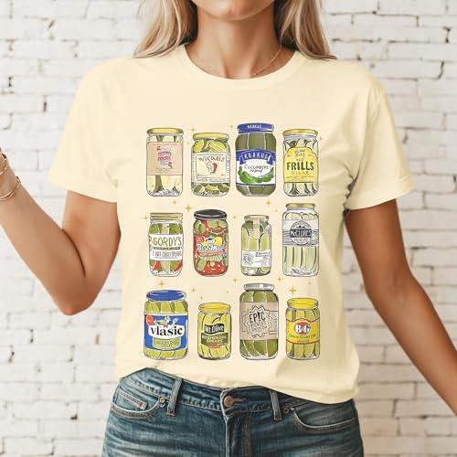 Pickle Shirt - Pickles Jar Tshirt - Canning Season Shirt - Pickle Canned T-Shirt - Gardening T-Shirts4