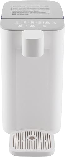 Miniatura 6 de Dispensador de agua caliente instantáneo de 3 segundos con tanque de agua de 3 litros y luz luminosa, hervidores eléctricos blancos de bajo ruido de