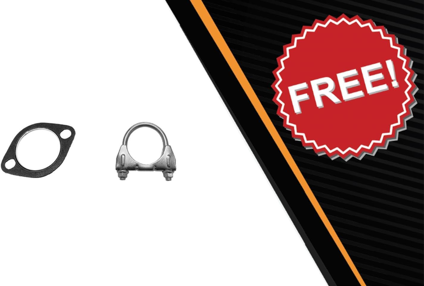 Exhaust Intermediate Pipe Compatible for 2007-2010 Lincoln MKX 3.5L | Stainless Steel | Northeastern Exhaust | Free Gasket and Clamp Included | Direct-Fit Replacement