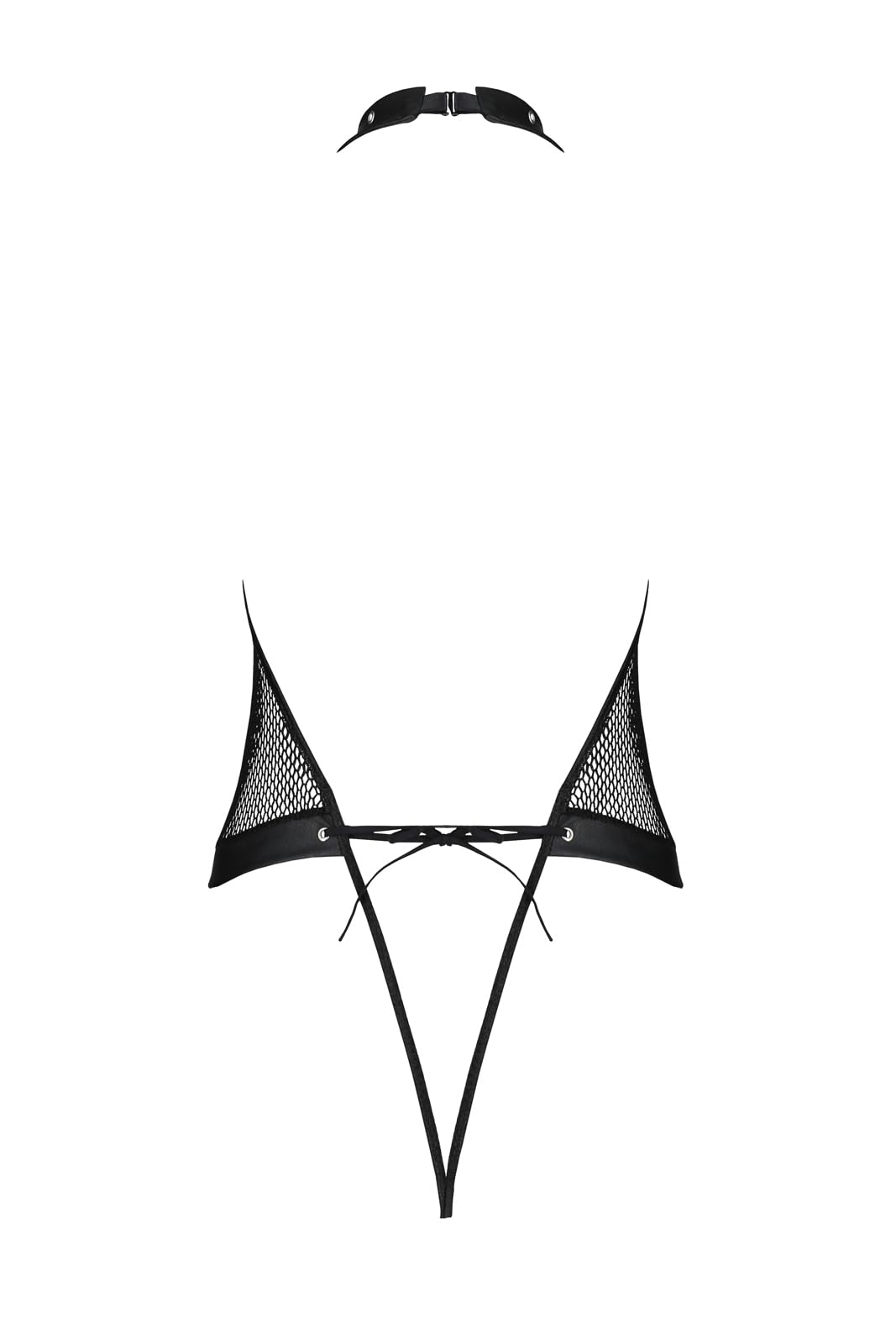 Selente Love & Fun mehrteiliges Damen Dessous-Set, Made in EU, aus Corsage mit Strapshaltern und Slip oder aus Body/Ouvert, und exklusiver Satin-Augenbinde