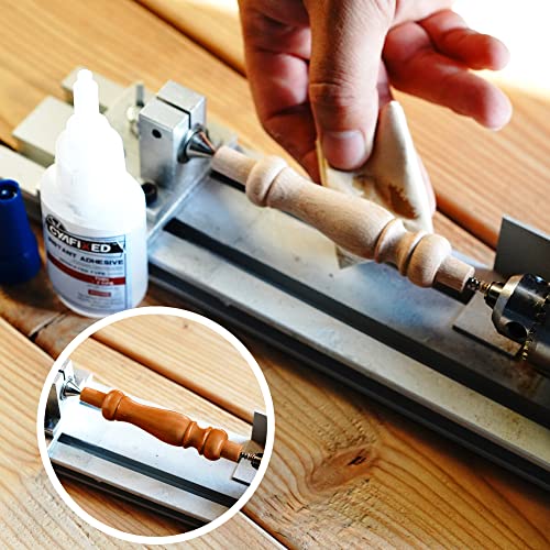 Professional Grade Cyanoacrylate Super Glue By Cyafixed, Super Thin Viscosity Ca Glue For Woodworking, 4 Oz. Value Pack - Instant Adhesive For Woodturning, Pen Turning, Finish & Hobby #TOP4