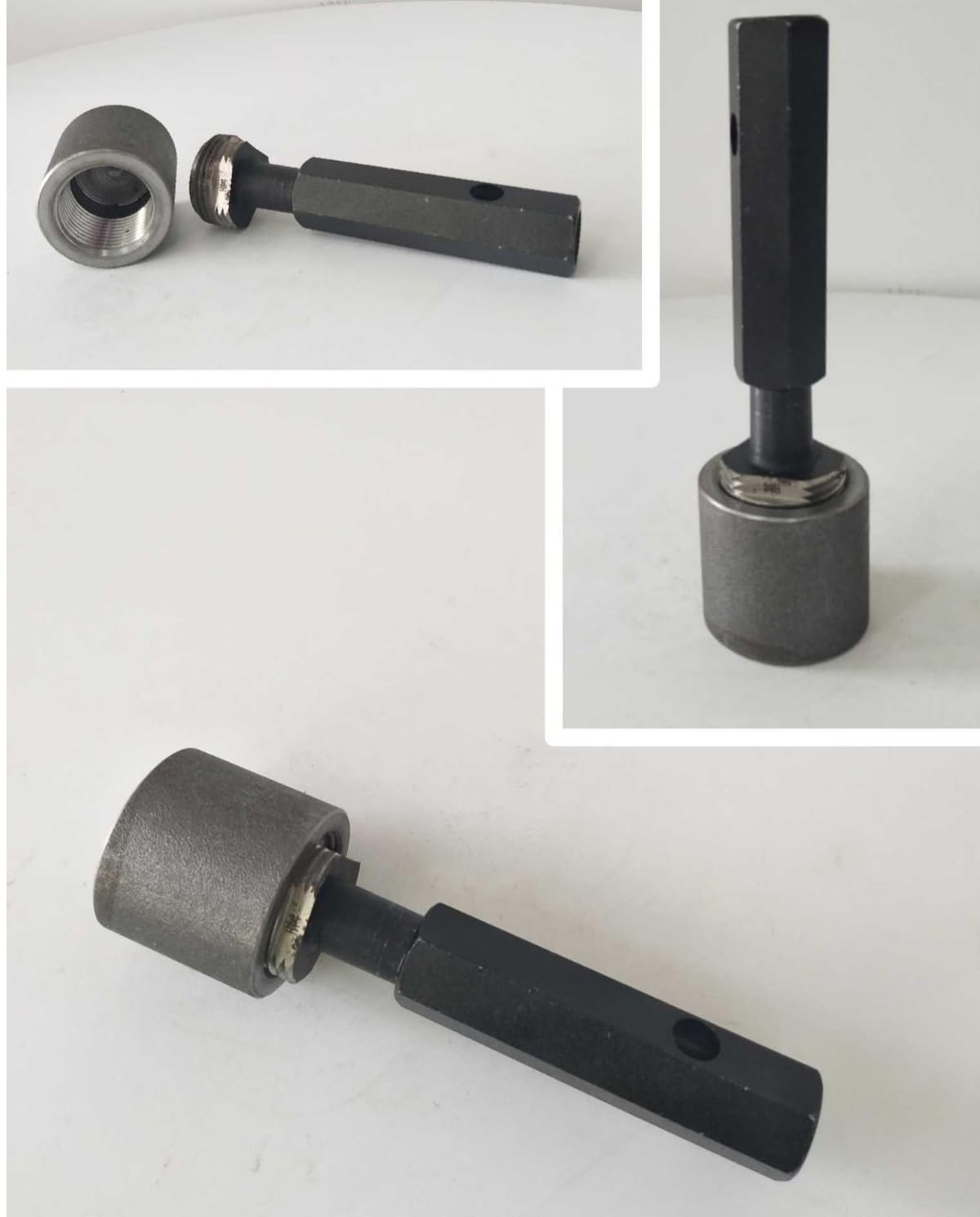 Tapa de tubo de rosca hembra de acero al carbono BSPT/NPT de 1/4" a 4"(Bspt 4 Inch Dn100 Pipe Cap)