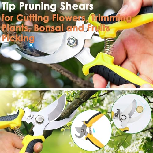 Tijeras de podar AKOAK, profesionales, 7.5 pulgadas miniatura 7