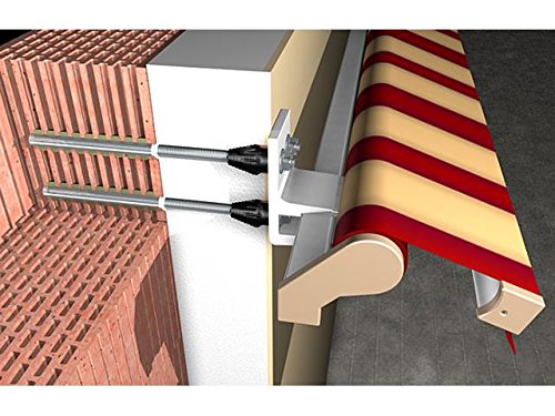 Fischer Thermax Befestigungsset 6 x 16/170 M12 Hochleistungsmörtel FIS V 300 T Multi Kleb und Dichtstoff KD-290 Zylinderbürste